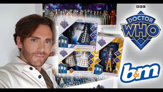 Doctor Who New B and M Figure Sets 2023 Unboxing and Review With Ali Hoswell [upl. by Mandal]