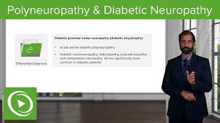 Polyneuropathy Multifocal Motor amp Diabetic Neuropathy – Neuropathology  Lecturio [upl. by Ehcrop]