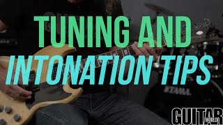 Tuning and Intonation Tips  Guitar Basics [upl. by Thornton]