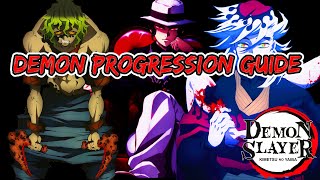 DEMON PROGRESSION GUIDE  DEMON HUNTER [upl. by Nolahc]