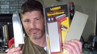 Lansky Diamond Plates Vitrified Diamond and More Knife SHARPENING [upl. by Ransom]