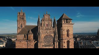 Rodez  Autour de la Cathédrale et la Cité [upl. by Esereht]