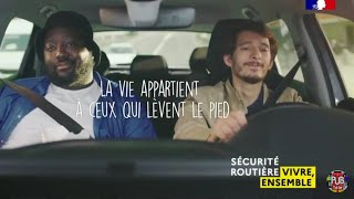 sécurité routière quotla vie appartient à ceux qui lèvent le piedquot Pub 30s [upl. by Jeannine220]