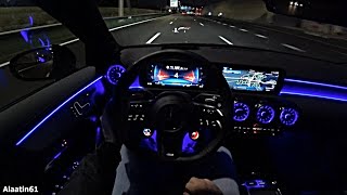 The Mercedes AMG A45 S 2024 NIGHT Test Drive [upl. by Mara]