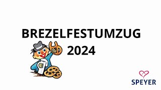 Brezelfestumzug 2024 Speyer [upl. by Arema497]