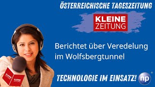 NanopoolTechnologie im Einsatz Veredelung der Tunnelwände im Wolfsbergtunnel [upl. by Seibold]