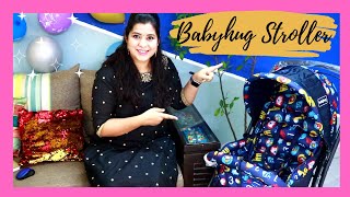 Best Baby Stroller in India  Best Baby Stroller Brand  Babyhug Cosy Cosmo Stroller Review [upl. by Reamy]