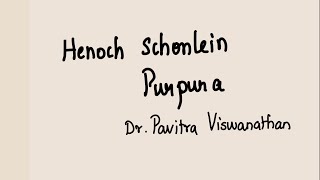 Henoch Schonlein purpura [upl. by Yaluz]