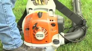 Come Avviare il Soffiatore Stihl [upl. by Esined]