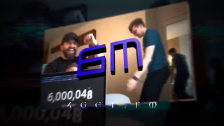 6 Million babyyy 🕺🏽  Swerved It  Yeat slowed intstrumental  CG5 Milestone Edit [upl. by Rizzo]