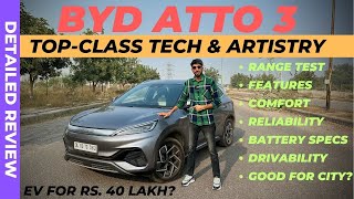 2024 BYD Atto 3 Review  The Epitome of MassMarket EVs  450 KM Real Range  Worth Rs 40 Lakh [upl. by Rama]