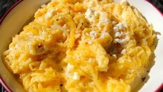 Creamy Spaghetti Squash Recipe [upl. by Nicholle]