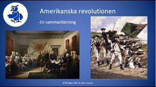 Amerikanska revolutionen  En kort sammanfattning samt orsaker och konsekvenser [upl. by Binah]