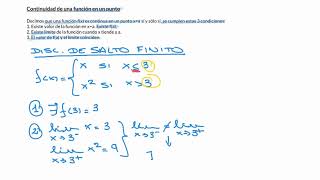 316 Continuidad  Discontinuidad de Salto Finito [upl. by Hildie]