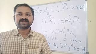 CLR Parser in compiler design with solved example2 [upl. by Yrannav485]