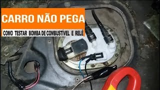 CARRO NÃO PEGA  DICA MUITO ÚTIL COMO SABER SE É BOMBA DE COMBUSTÍVEL OU RELÊ [upl. by Namhar]