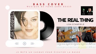 Débuter La Basse  Cover  Lisa Stanfield  The Real Thing [upl. by Yenolem940]