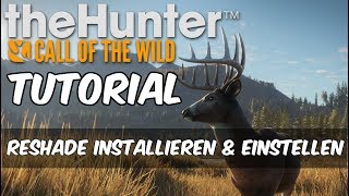 thehunter Call of the Wild Reshade Tutorial  Installation amp Einstellungen Deutsch [upl. by Alcinia536]