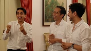 SkinnyIndonesian24 amp President Jokowi  Cara Menjadi Presiden [upl. by Pesvoh]