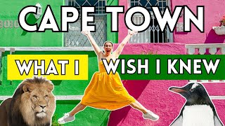 31 Things to Know Before Visiting Cape Town South Africa [upl. by Cher]