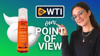 Cantu Wave Whip Curling Mousse  Our Point Of View [upl. by Aneelehs]