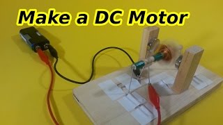 DC Motor with Brushes and Commutator Easy [upl. by Leiba]