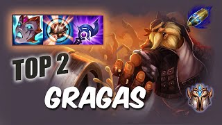 Wild Rift Gragas Top 2  S12 Challenger ranked game  build [upl. by Koehler]