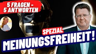 5 Fragen 5 Antworten Spezial Meinungsfreiheit [upl. by Phillipe]