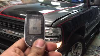 viper 5706v remote start alarm 19992002 Chevy Tahoe [upl. by Nivac]