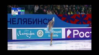 Adelia Petrosyan Russian Figure Skating Championships 2024 Free Program [upl. by Giule]