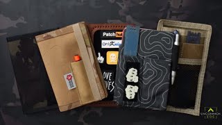 Checking Out Pocket Notebook Covers from Recycled Firefighter Gondek EDC Epoch Handmade and More [upl. by Nitnert295]