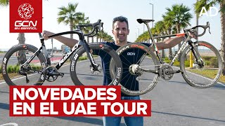 Novedades en Bicicletas  Visto en el UAE Tour 2022 [upl. by Hildick]