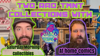 Two Rad TMNT Collections with Saturday Morning Collectibles amp At Home Comics [upl. by Neill]