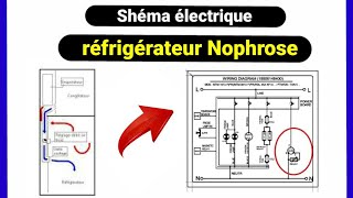 Schéma électrique dun Réfrigérateur Nofrost Circuit électrique dun Réfrigérateur Nofrost [upl. by Yroj]