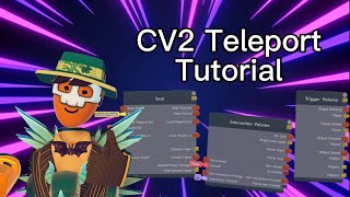 CV2 Teleport Tutorial  Rec Room [upl. by Henrion]