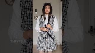 FallAutumn Styling with Plaid pattern pinafore styling ootd music fallfashion [upl. by Rena]