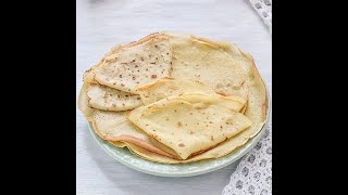 Solo 3 ingredienti per le crepes perfette farina latte e uova  dolci o salate Ricette che Passione [upl. by Kcaz]