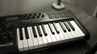 MAudio Axiom 25 Midi Keyboard Controller Overview [upl. by Adley720]