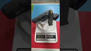 PISTOLA GLOCK G19 vs G2C 9MM  CARREGADA QUEM PESA MAIS SHORTS [upl. by Llieno]