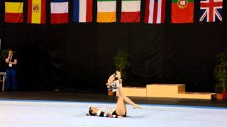 Acrobatic Gymnastics Maia International Acro Cup  POR CPN W3 Combined [upl. by Oralee]