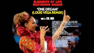 VR050 Louie Vega amp Elements of Life feat Anane quotOne Dreamquot Louie Vega Remix [upl. by Aicirtam]