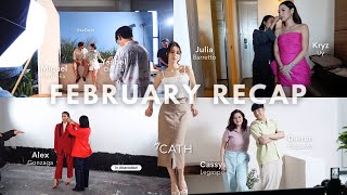 Feb Recap Bohol amp Bacolod Work trip Styling Julia Cassy YsaGuel Dimples Alex  Cath Sobrevega [upl. by Bergess]