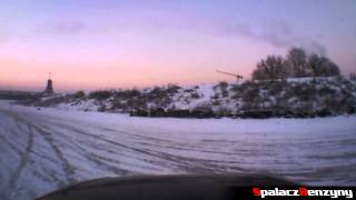 Snow Drift Fail  ESP off  Audi Quattro [upl. by Raleigh420]