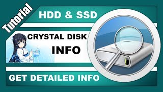 How to Use Crystal Disk Info  Get detailed information about your hard drive amp solidstate drive [upl. by Gershom858]