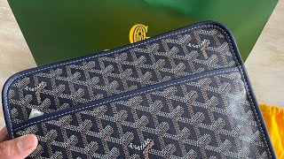 Goyard Jouvence MM medium  The perfect everyday pouch for your daily essentials [upl. by Anelas189]