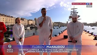 🔴 Suivez larrivée de la flamme olympique à Marseille [upl. by Annekam]