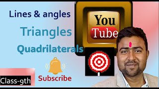 mathematics 👉 🗯💥🤷‍♂️ lines and angles  triangles  quadrilaterals [upl. by Weaks]