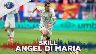 SKILLGESTE TECHNIQUE  CAEN vs PARIS SAINTGERMAIN  ANGEL DI MARIA [upl. by Airam669]