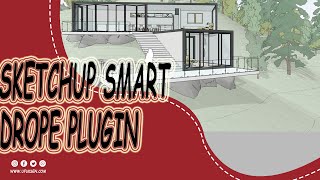 Sketchup Smart Drope Plugin [upl. by Dnalyram]