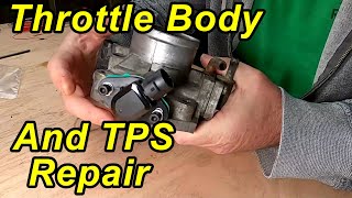 Honda Throttle Body Removal amp TPS Testing [upl. by Victorie161]